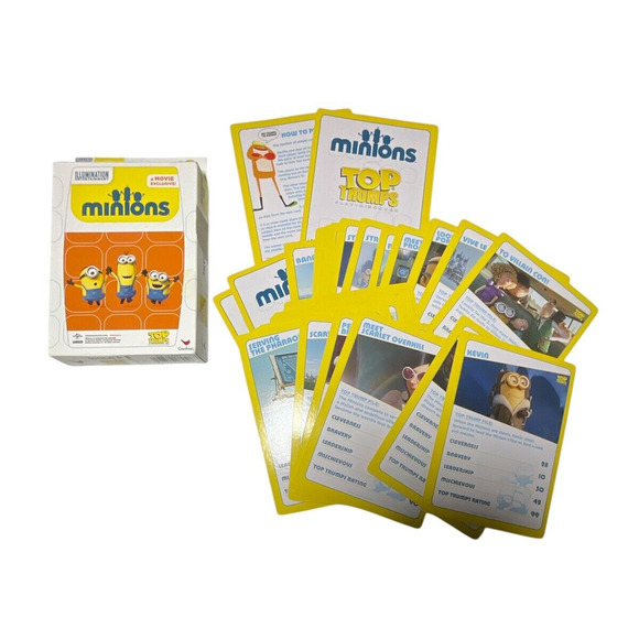Top Trumps Minions Card Game for Children Despicable Me A Movie Exclusive! - Picture 4 of 5